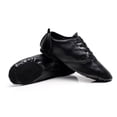 thumbnail image 1 of Zapatos de baile para niños, zapatos bajos de cuero PU para hombre, zapatos de Jazz para mujer, suela dividida, zapatillas suaves, gimnasio, baile, negro, 1 of 5