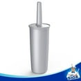 thumbnail image 2 of MR.Siga Toilet Bowl Brush and Holder for Bathroom, Silver,1 Pack,for Adult, 2 of 7