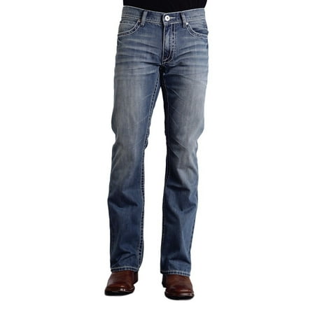 Stetson - Stetson Western Denim Jeans Mens 1014 Light 11-004-1014-3003 ...