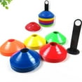 thumbnail image 1 of SPRING PARK 20Pcs/Set Field Marking Disc Cones Markers Soccer Football Coaching Training Team Equipment, 1 of 7
