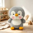 thumbnail image 3 of Cute Penguin Plush Toy, Soft Cartoon Animal Stuffed Doll, Adorable Sitting Plush Figure for Home Interior Display and Holiday Present, 3 of 3