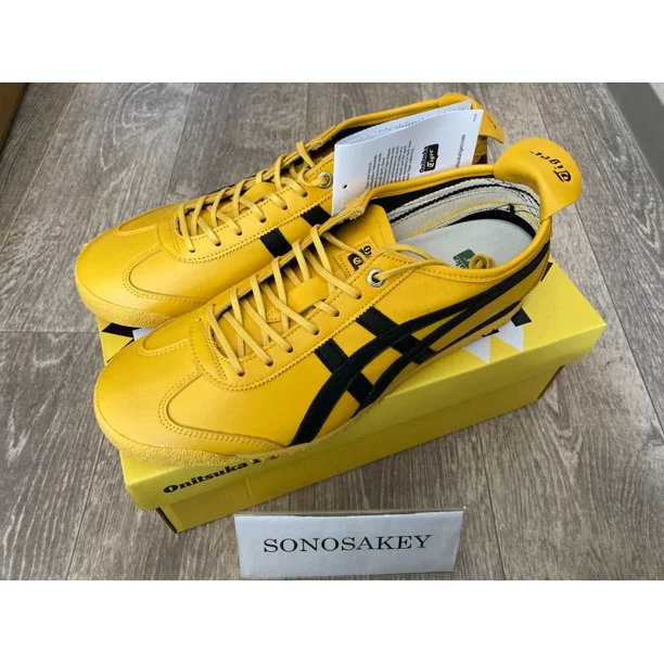 Onitsuka Tiger MEXICO 66 SD 1183A872 752 YELLOW/BLACK New in Box