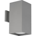 thumbnail image 2 of Progress Lighting, Verona, 1-Light, Outdoor Wall Light, Antique Bronze, Porcelain, Black, 6" x 12" x 8.88", LED, 1800 Lumens, Wet Rated, 2 of 3