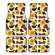 thumbnail image 1 of Fotbe Sunflower Cow Juego de 4 Tapetes para Auto con Estampado – Alfombrillas de Goma Reforzada, Diseño Antideslizante, Protección para Todo el Año – Vehículos, Autos, Camionetas y SUVs, 1 of 7