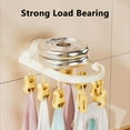 thumbnail image 6 of Clothes Hangers 18 And 36 Clips Space Saving Clip For Socks And Underwear Door Hanging Windproof And Traceless Clip Strong Clamp Easy To Dry And Organize Clothes Drying Rack, 6 of 8
