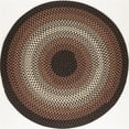 thumbnail image 1 of Rhody Rug TR82R120X120 10 ft. Twin River Round Rug, Black & Multi Color, 1 of 1