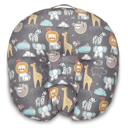 Boppy Baby Original Newborn Lounger, Charcoal Storybook