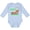 AE-Light Blue, variant on Inktastic This Boy is on the Hunt- Easter eggs Boys Long Sleeve Baby Bodysuit