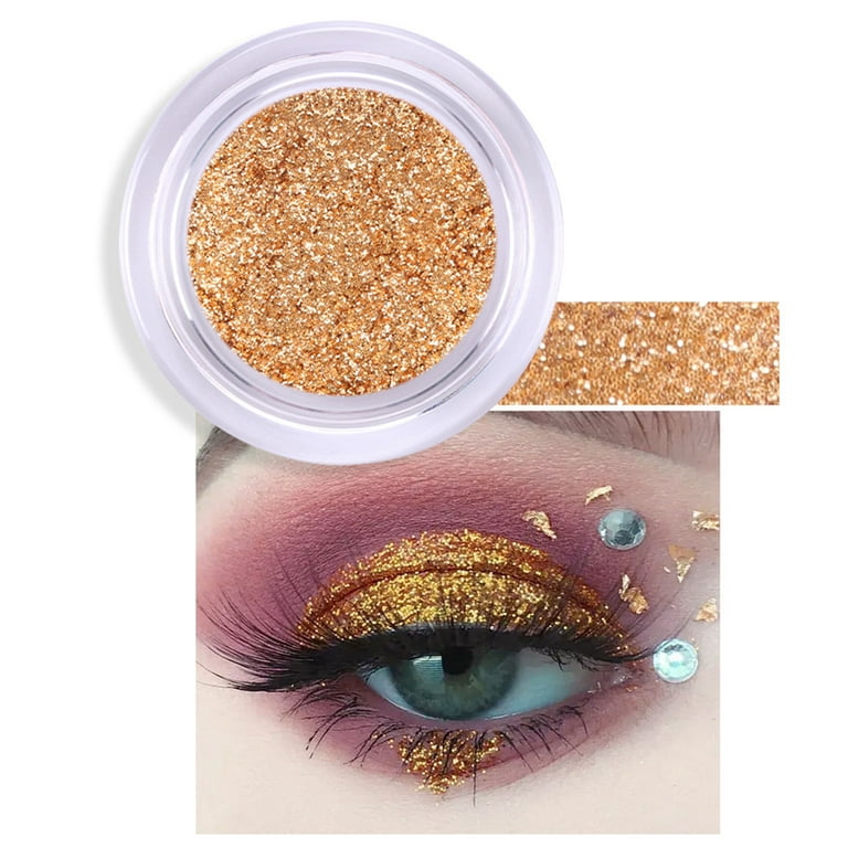 HSMQHJWE Rhinestones for Makeup for Eyes 12 Colors Eyeshadow Mattes  Pearlescent Glitter Easy Color Lasting Combination Plate Makeup Plate  Beauty Salon Ben Bye Final Seal 