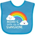 thumbnail image 3 of Inktastic Mimi's Little Ray of Sunshine Boys or Girls Baby Bib, 3 of 4