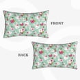 thumbnail image 4 of Kdxio Cotton Pillow Cases 14"x20" Pillowcases,Soft and Breathable Bedroom Pillow Cases-Bunny And Rose, 4 of 8