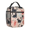 thumbnail image 2 of Cute Cats Lunch Bag Portable Thermal Lunch Box for Men and Women, 2 of 6
