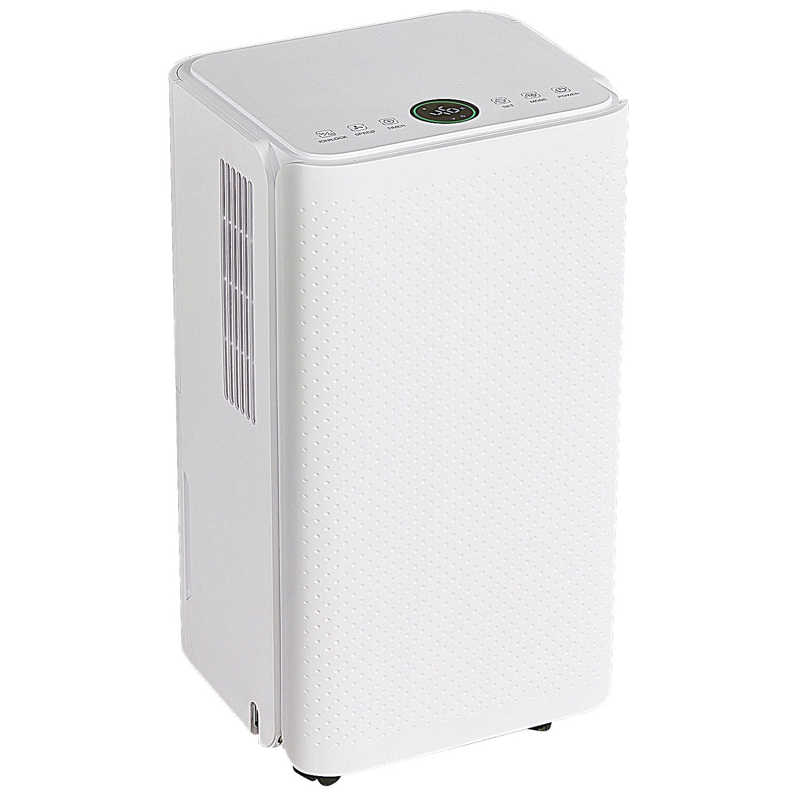 CONCETTA 30 Pint Dehumidifier for Basement and Large Rooms, 70 oz Water Tank, Auto Shut-Off, and Intelligent Humidity Control