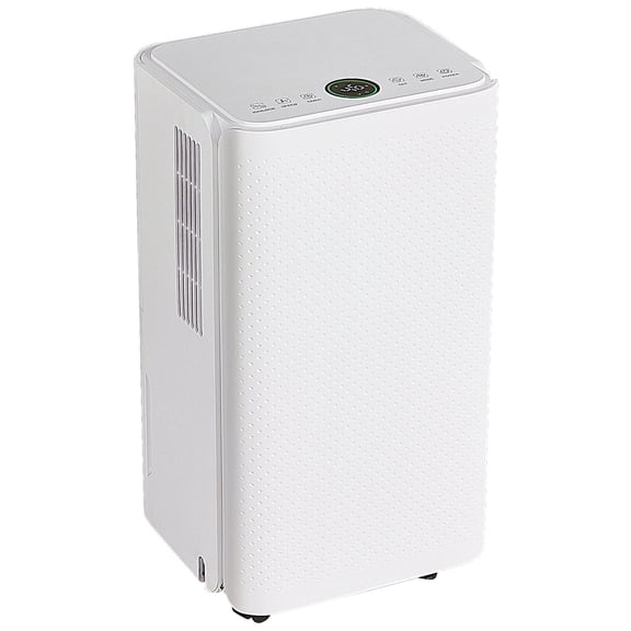 JIOABL 2L/0.53 Gallon Dehumidifier, 30 Pints 2000 Sq. Ft with Drain Hose Water Tank, Quiet with Humidity Ring for Basement, Home, Bedroom, Bathroom