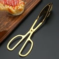 thumbnail image 4 of Buffet Tongs Salad Tong, 10 Inch Stainless Steel Food Serving Tongs Bread Tongs with Scissor Handles for Kitchen, Party, 4 of 8