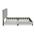 thumbnail image 5 of Furinno Laval Button Tufted Bed, 12 Piece Slat Style, Glacier, Full, 5 of 7