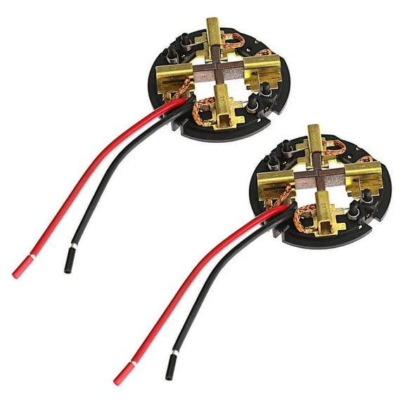 2X Carbon Brush Holder Brush Card Assembly Replacement for 18V Hammer Drill & Impact Driver Accessories