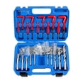 thumbnail image 1 of Kit de reparación de brocas (131 unidades) y caja de almacenamiento, kit de herramientas de reenroscado métrico para reparación de automóviles, 1 of 7