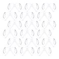 thumbnail image 1 of unbranded 100Ud Soportes Adhesivos Transparentes Para Estantes Y Colgadores Multiusos En Hogar, 1 of 8