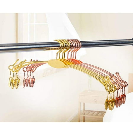 

Underwear Hangers Metal Bra Clips Socks Panty Racks Home Drying Clothes Hanger With Clips