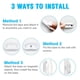 thumbnail image 3 of Lámpara interior de la lámpara del gabinete de la luz del tacto recargable regulable del sentido humano elegante, 3 of 5