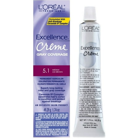 l oreal excellence creme permanent hair color medium coppery golden brown 8 43 1 74 oz pack l oreal excellence creme permanent hair color medium ash brown 5 1 1 74 oz walmart l oreal excellence creme permanent hair color medium coppery golden brown 8 43 1 74 oz pack l oreal excellence creme permanent hair color medium ash brown 5 1 1 74 oz walmart