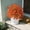 Orange, variant on Artificial Flowers for Outdoors UV Resistant Fake Plants Silk Flowers Faux Violet Flower Eucalyptus Leaf for Hanging Basket Indoor Outside Home Garden Planter Porch Patio Yard Decor(Upgraded)