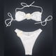 thumbnail image 2 of Traje baño Halter para mujer, traje baño femenino 2 piezas dividido, traje baño cintura conjunto traje a, 2 of 5