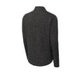 thumbnail image 4 of Sport Tek Male Mock Neck Pullover St281 Black Hthr 4X-Large, 4 of 4