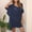 Navy, variant on Gspmoly Summer Dresses for Women 2025, Women'S Dress Ruffle Solid Loose Beach Bikini Top Wedding Dresses for Women Summer Savings Clearance