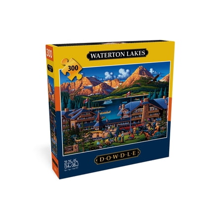 Buffalo Games Eric Dowdle Waterton Lakes National Park 300-Piece Interlocking Jigsaw Puzzle for Adults Ages 14+