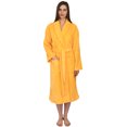 thumbnail image 3 of TowelSelections Women's Super Soft Plush Bathrobe Fleece Spa Robe X-Small-Small Aspen Gold, 3 of 5