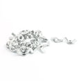 thumbnail image 1 of Unique Bargains M5 1/5' Coarse Thread Butterfly Nut Zinc Plated Wingnut 30PCS, 1 of 1