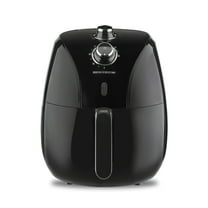 Proctor Silex 5.8 Quart Air Fryer with Timer and Nonstick Basket, Black