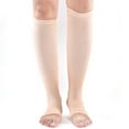 thumbnail image 4 of Flmtop Unisex Knee High Nylon Graduated Compression Socks Leg Pain Relief Stockings, 4 of 7