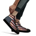 thumbnail image 4 of America Strong Jesus Christ Joshua 1 9 High Top Canvas Shoes Sneakers Black Size 13, 4 of 7