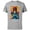 Athletic Heather, variant on Studios Deadpool & Wolverine Claw-Slashed Merc - Short Sleeve Cotton T-Shirt for Adults - Customized-Black
