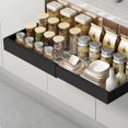 thumbnail image 4 of Expandable Cabinet Organizer with Adhesive, Pull Out Drawer for Kitchen, Pantry and Bathroom Storage, 4 of 5