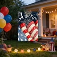 thumbnail image 2 of AZXY 4th of July Garden Flag 15.7x23.6 Inch Double Sided America Patriotic Fireworks Stars and Stripes Outdoor Yard Decorations, 2 of 7