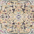 thumbnail image 4 of SAFAVIEH Madison Joandra Vintage Floral Runner Rug, Grey/Gold, 2'2" x 12', 4 of 9