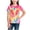 F Pink, variant on Auroural Girls Short Sleeve Shirts Size 8-10 Shirts for Girls Children'S Short Sleeved Tie-Dye Easter Printed Rabbit Printed T-Shirt Girls Summer Shirts Round Neck Half Sleeved Casual Versatile