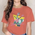 thumbnail image 3 of Camiseta de cuello redondo con diseño de Denver, el último dinosaurio, Jeremy, dibujos animados, clásica, de tela, para mujer, nuevo diseño, de gran tamaño, 3 of 5