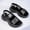 Black, variant on New Men's Summer Sandals with Design for Easy On/Off, Lightweight, Simple, Fashionable, and Versatile Men's Summer Sandals