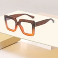 thumbnail image 4 of Oversized Blue Light Blocking Glasses for Men and Women Fashion Big Frame Glasses Fashion Clear Multi-Color Computer Eyewear, 4 of 4
