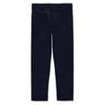 thumbnail image 2 of Smith's American Boys’ Flat Front Twill Uniform / Dress Pants Color: navy Size: 3t, 2 of 5