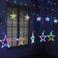 thumbnail image 1 of Cadena de luces LED para el hogar, dormitorio, ventana, cortina, fiesta de Navidad, boda, 1 of 8