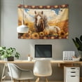 thumbnail image 2 of SEANATIVE Aztec Tribal Tapestry Wall Hanging Small Tapestry for Living Room Decorative Wall Tapestry for Bedroom Small Vintage Wall Hanging Tapestry Small Tapestry, Sunflower Horse, 2 of 6