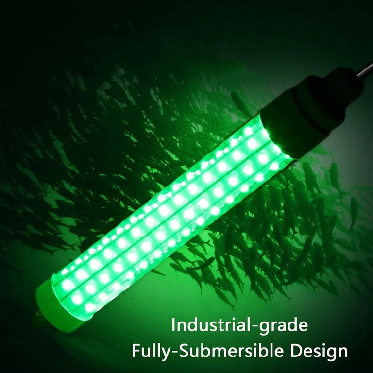 DXIMRX 12V LED Underwater Fishing Light, 1000 Lumens photo 1