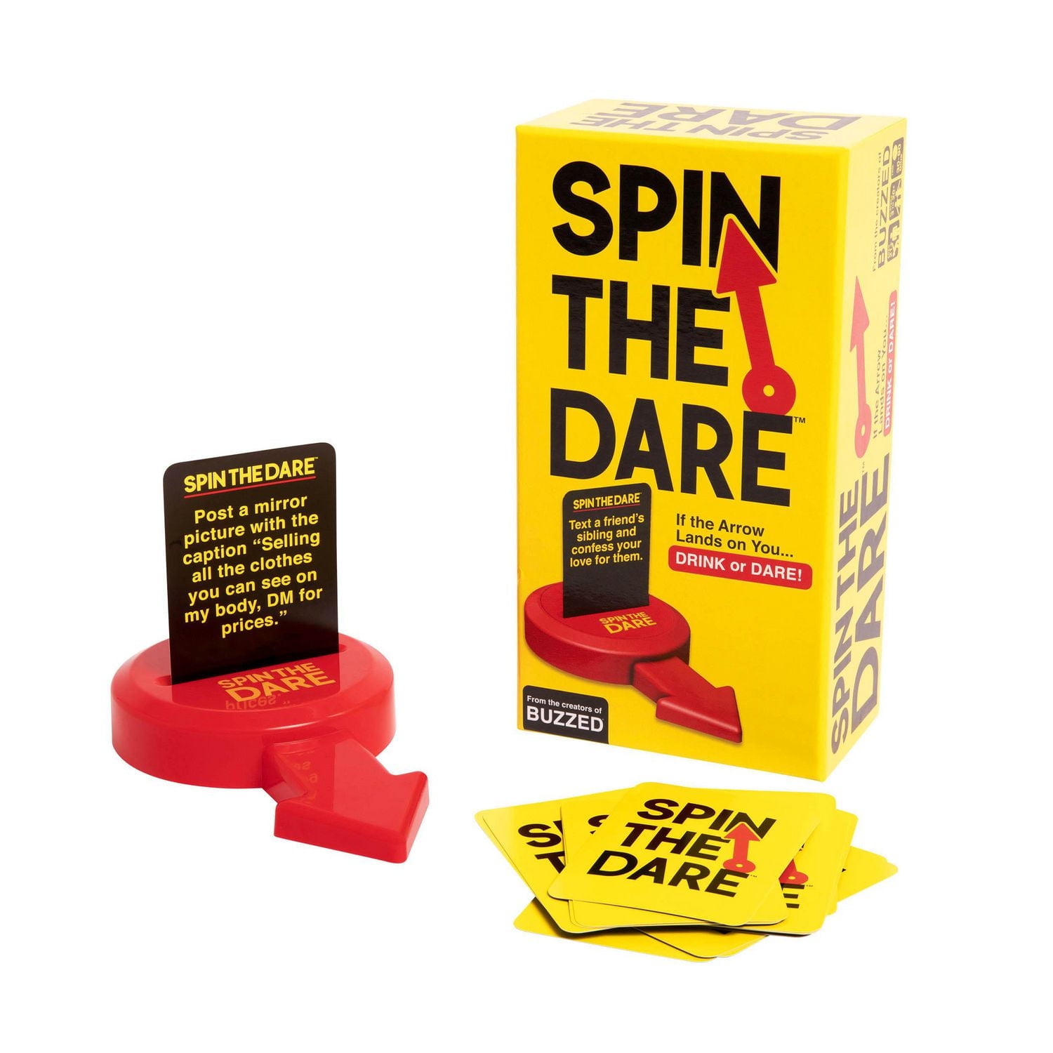 Spin The Dare : Le nouveau jeu Drink or Dare des créateurs du jeu de fête à boire pour adultes Buzzed