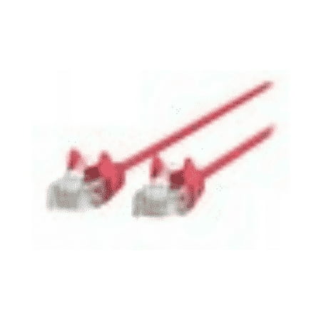 UPC: 0745883805501 | BELKIN CAT6 SLIM 28AWG CABLE – RED – 1FT